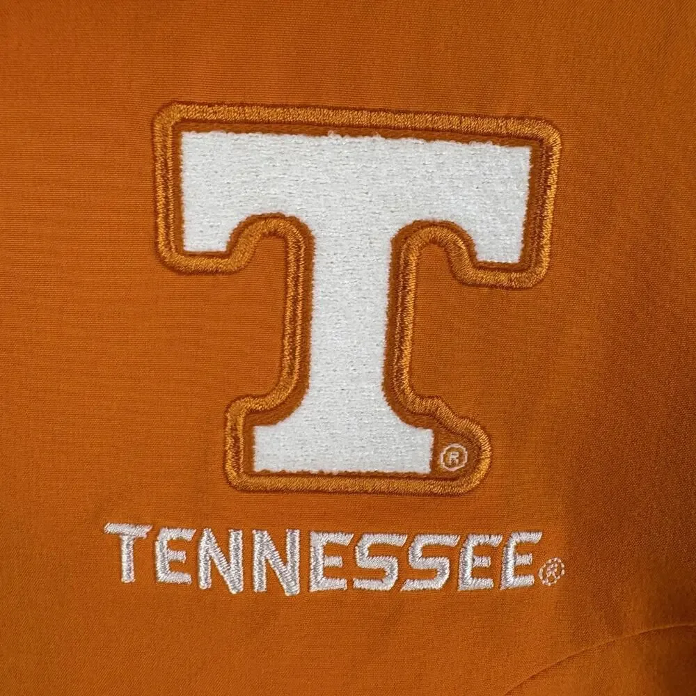 Nike Tennessee Volunteers Shirt Mens Medium Orange NCAA Football 1/4 Zip Top